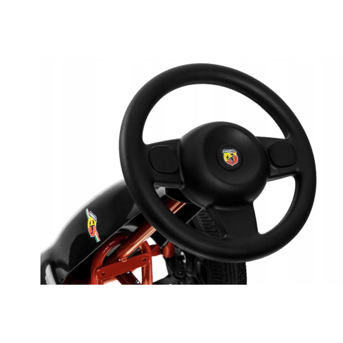 Gokart dla dzieci Abarth Czarny PB9388A